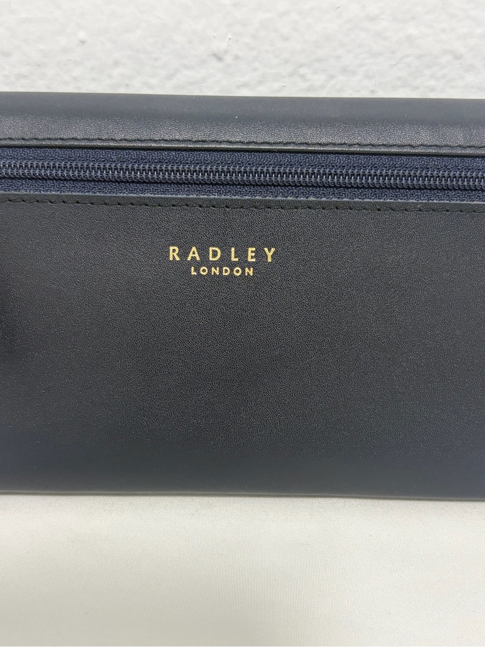 Radley London Navy Blue Puddle Jump Long Bifold Wallet - NWOT - Picture 8 of 10